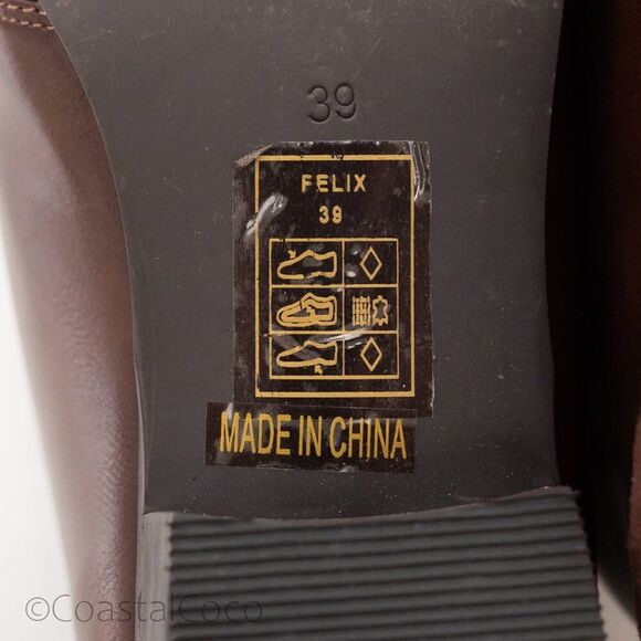 Chelsea Crew Felix Brown Lace up Ankle Bootie 8, Retro Cowgirl Vintage Festival - Picture 10 of 10